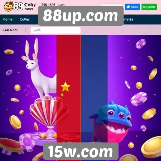 Comparativa entre o 88up e outros sites de jogos