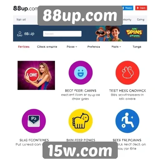 Características de usabilidade do site 88up.com