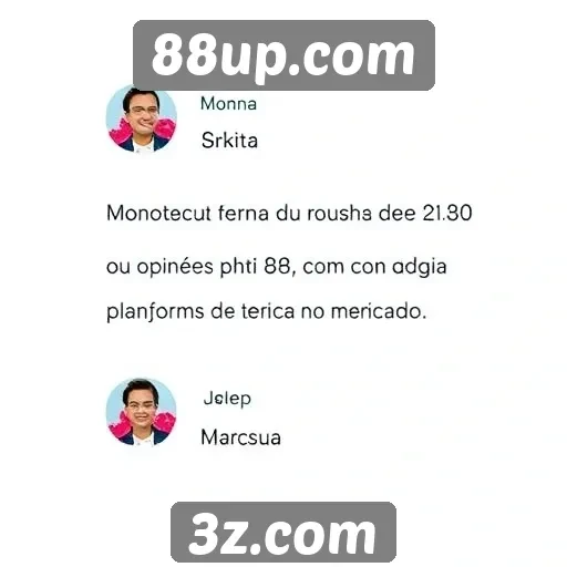 Feedback dos usuários sobre a experiência no 88up