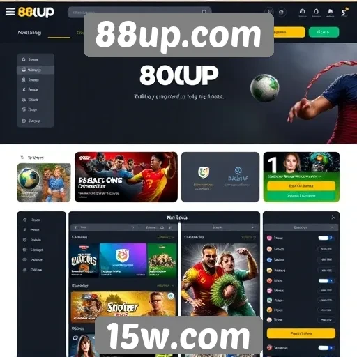 Avaliação da interface do usuário no 88up.com